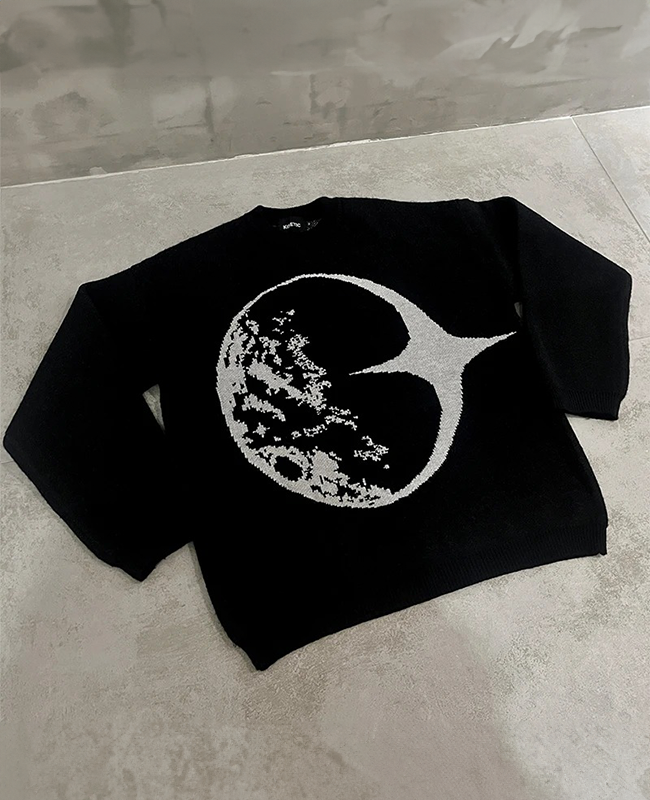 COSMIC HOURGLASS KNIT PULLOVER
